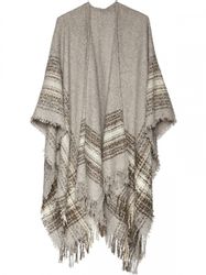 Caspar Poncho Caspar PON010 Damen Poncho günstig online kaufen