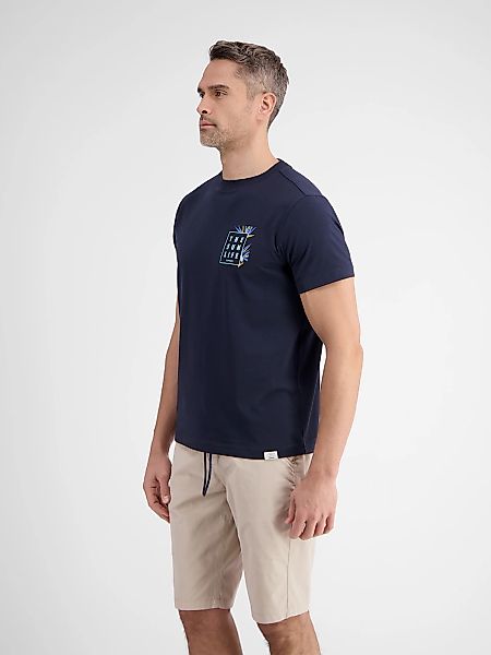 LERROS T-Shirt "LERROS T-Shirt mit Front- und Rückenprint" günstig online kaufen