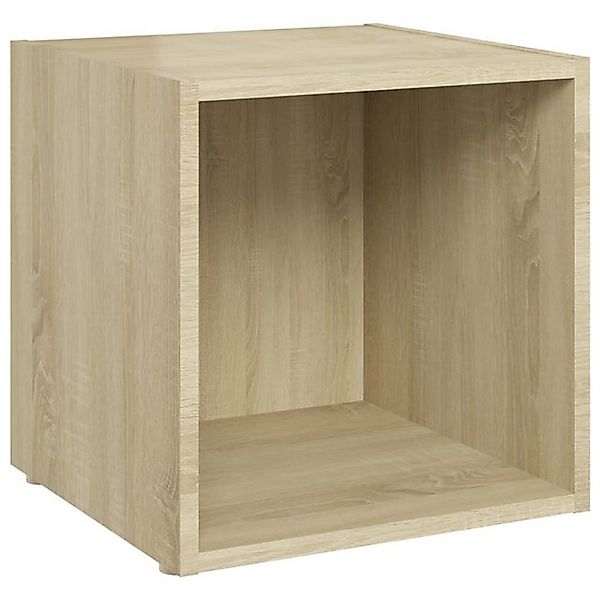 vidaXL TV-Schrank TV-Schrank Sonoma Eiche 37x35x37 cm Spanplatte Lowboard günstig online kaufen