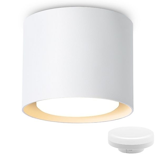 ZMH LED Deckenstrahler Schwarz/Weiß GX53 Modern günstig online kaufen