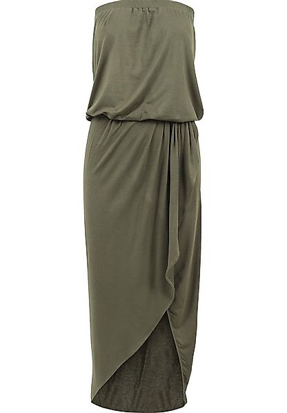 URBAN CLASSICS Shirtkleid Urban Classics Damen Ladies Viscose Bandeau Dress günstig online kaufen