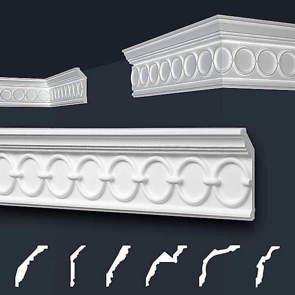 marbet design Stuckleiste B-30, 2 Meter, günstig online kaufen