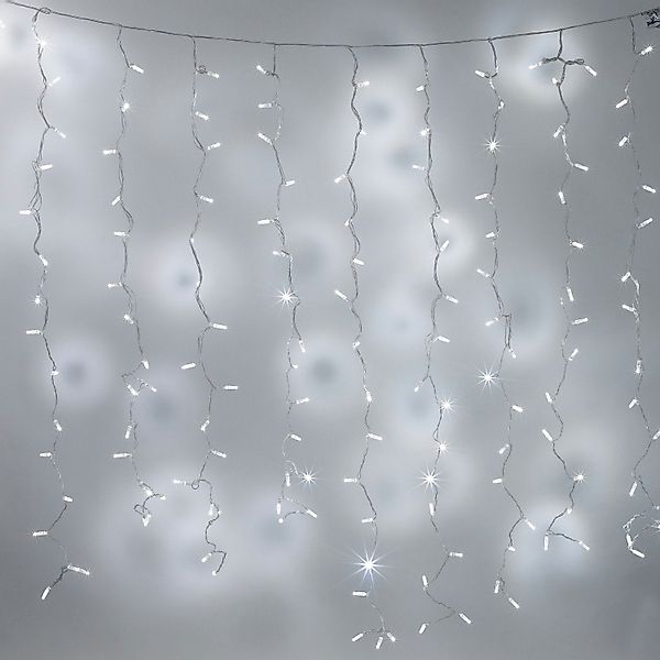 Core Connect 8m x 2m 768er LED Lichtervorhang weiß koppelbar transparentes günstig online kaufen