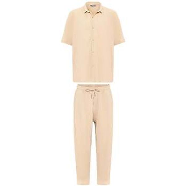 Dandalo  Hemdbluse Arjen Pleated Oversize Short Sleeve Shirt Wide Leg Trous günstig online kaufen