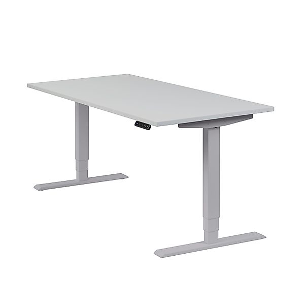 boho office® Schreibtisch Homedesk, Silber elektrisch günstig online kaufen