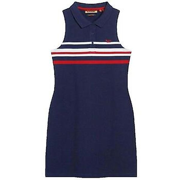 Superdry  Kleider Robe  courte sans manches bleu marine günstig online kaufen