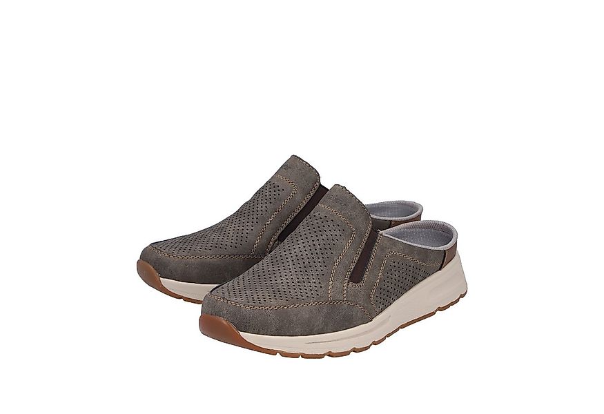 Rieker Clog Sommerschuh, Hausschuh mit seitlichen Stretcheinsätzen günstig online kaufen