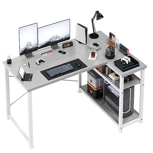 HOMALL Computertisch Eckschreibtisch Reversibel L Förmiger günstig online kaufen