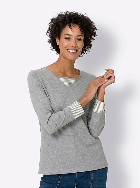Classic Basics Langarmshirt "Shirt" 1 Stk. tlg. günstig online kaufen