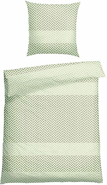 Schiesser Bettwäsche "Maribel aus weicher Baumwolle mit unaufgeregtem Fisch günstig online kaufen