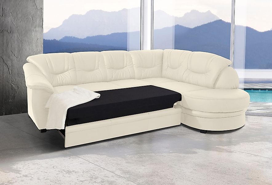 sit&more Ecksofa "Savoni L-Form", wahlweise mit Bettfunktion günstig online kaufen