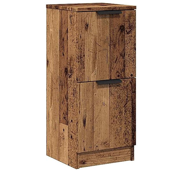 vidaXL Sideboard Sideboard Altholz-Optik 30x30x70 cm Holzwerkstoff (1 St) günstig online kaufen