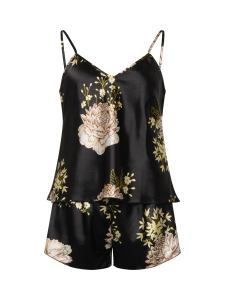 Orchibelle Shorty Satin Nachtwäsche-Set für Damen günstig online kaufen