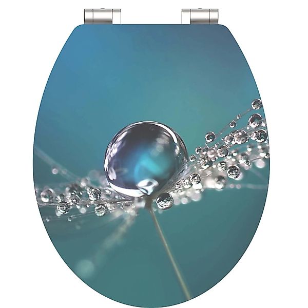 Schütte WC-Sitz Water Drop Holzkern mit Absenkautomatik günstig online kaufen