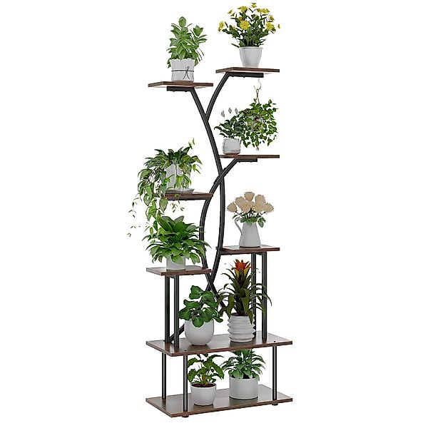 Biemlerfn Pflanzentreppe mit 8 Ebenen, 1-Haken, günstig online kaufen