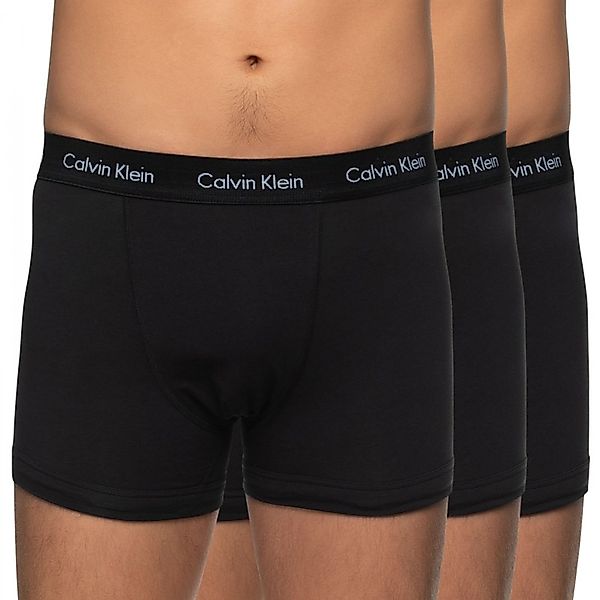 Calvin Klein Underwear Boxer CK BOXER BRIEF 3PK (3-St) in uni schwarz mit L günstig online kaufen