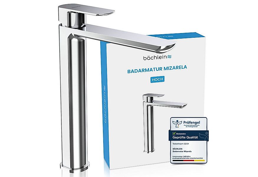 Bächlein Badarmatur Mizarela hoch - klassisches Design - ideal für Aufsatzw günstig online kaufen