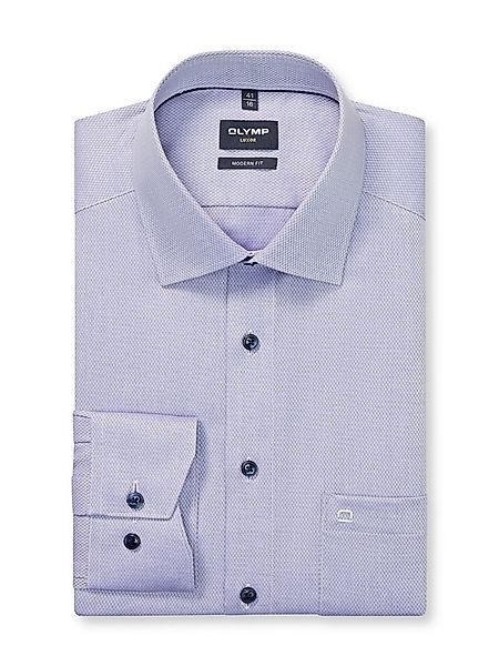 OLYMP Businesshemd Luxor modern fit feine Struktur, Modern Fit, New Kentkra günstig online kaufen