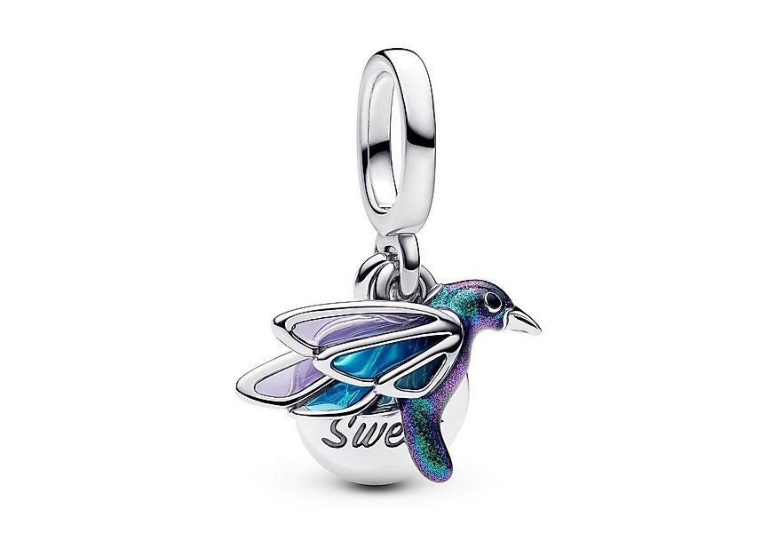Pandora Kettenanhänger Charm-Silber Kolibri günstig online kaufen