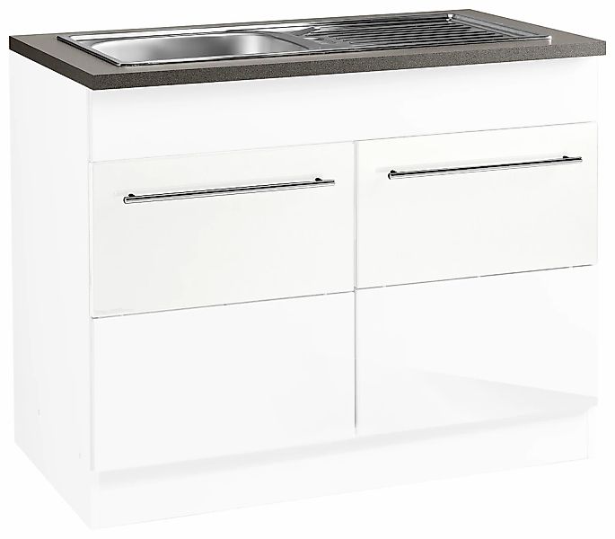 HELD MÖBEL Spülenschrank "Trient", 100 cm breit, inkl. Einbauspüle günstig online kaufen
