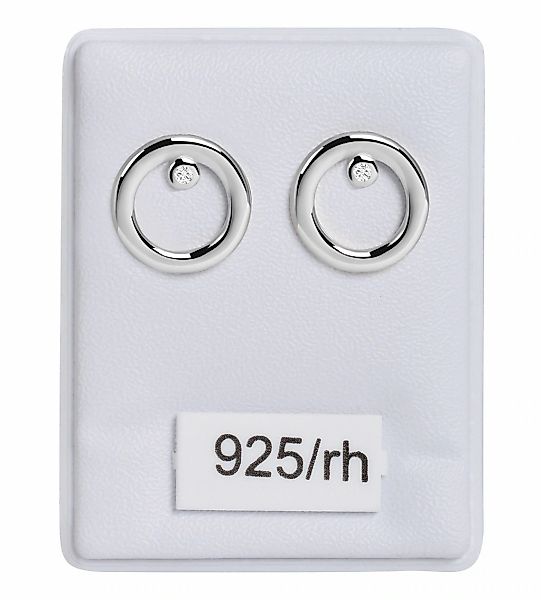 Adelia´s Paar Ohrhänger "Damen Ohrringe – Ohrstecker aus 925 Silber mit Zir günstig online kaufen