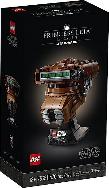 LEGO® LEGO® Star Wars 75351 Princess Leia™ (Boushh) Helm Konstruktionsspiel günstig online kaufen