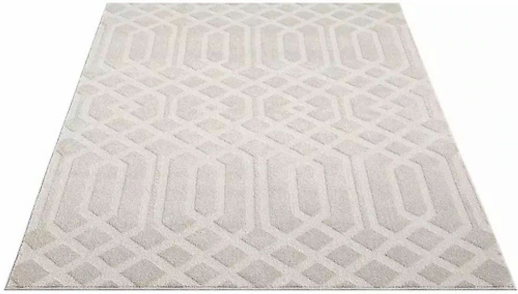 Carpet City Teppich »FLAIR138«, rechteckig, 11 mm Höhe, Kurzflor-Teppich, S günstig online kaufen