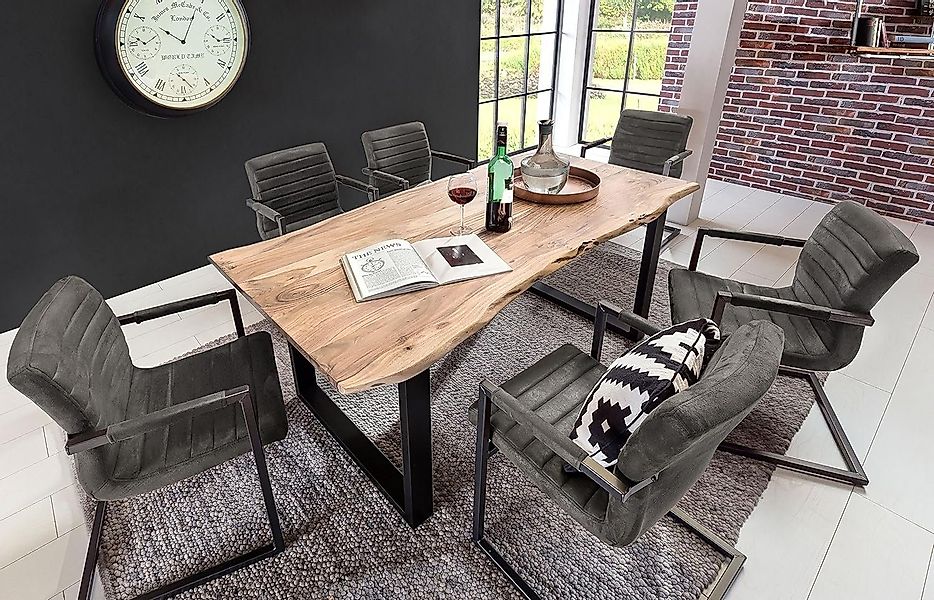 SAM® Essgruppe Quentus, Akazie massiv, mit günstig online kaufen