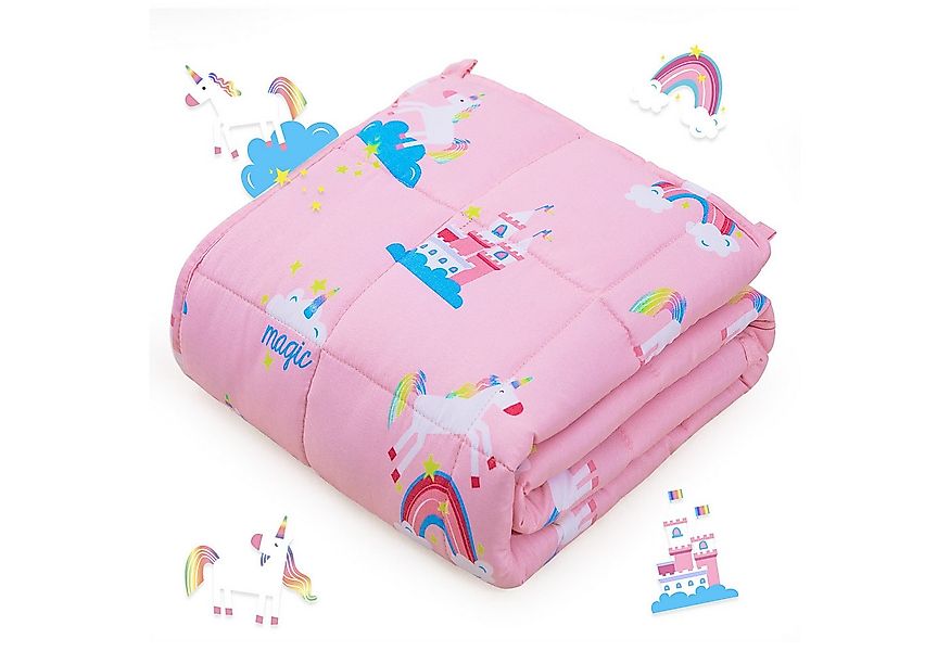 SiviO Gewichtsdecke Kinder Therapie-Bettdecke Weiche Kuschelige Bettdecke, günstig online kaufen