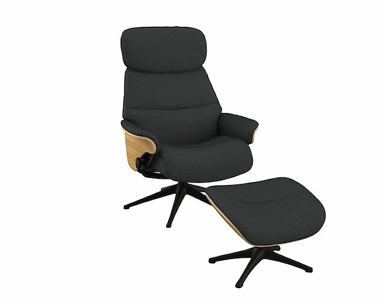 FLEXLUX Relaxsessel "Aarhus, Gepolsterter Funktionssessel, Skandinavisch de günstig online kaufen