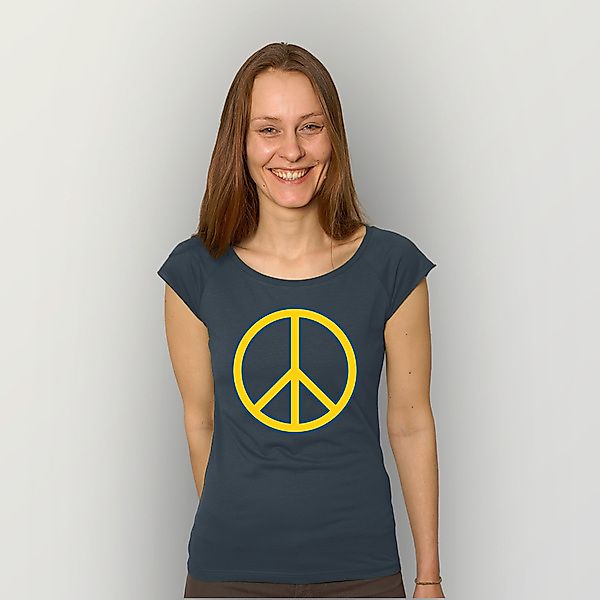 "Peace" Bamboo Frauen T-shirt günstig online kaufen