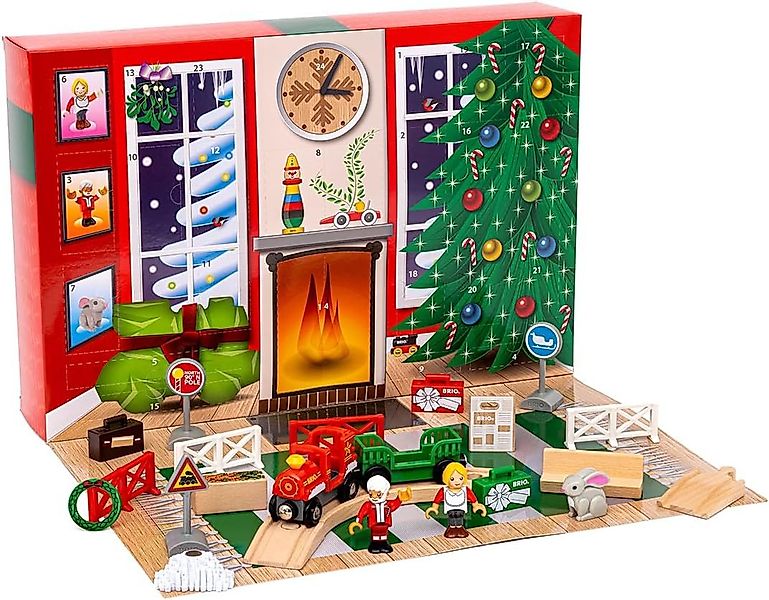 BRIO® Spielzeug-Adventskalender 36100 Zugset Eisenbahn Zubehör günstig online kaufen