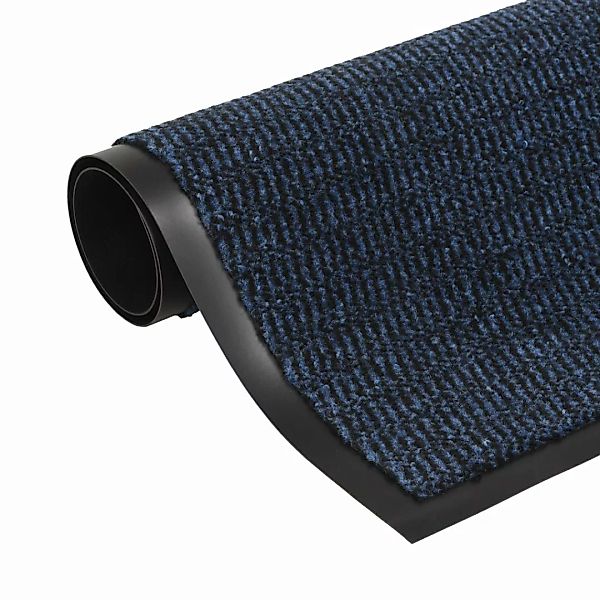 Schmutzfangmatte Rechteckig Getuftet 60 X 90 Cm Blau günstig online kaufen