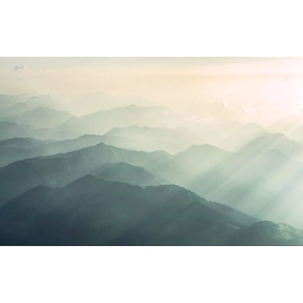 Komar Fototapete »Digitaldruck Vlies - Hazy Hills - Größe 400 x 250 cm« bed günstig online kaufen
