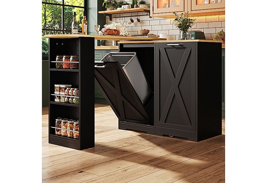 REDOM Bartisch Multifunktionale Aufbewahrung Reversibel Tisch (360° Drehbar günstig online kaufen