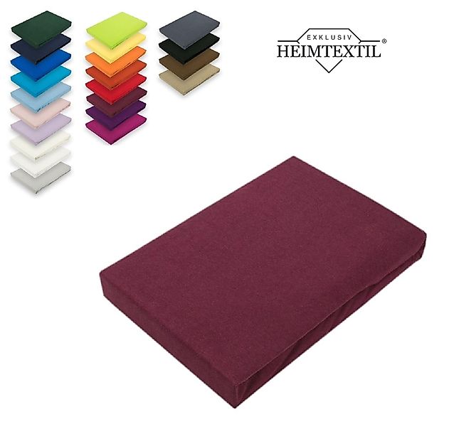 EXKLUSIV HEIMTEXTIL Spannbettlaken Marke Jersey Spannbettlaken günstig online kaufen