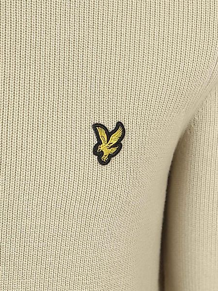 Lyle & Scott Rib Pullover Greige - Größe XL günstig online kaufen