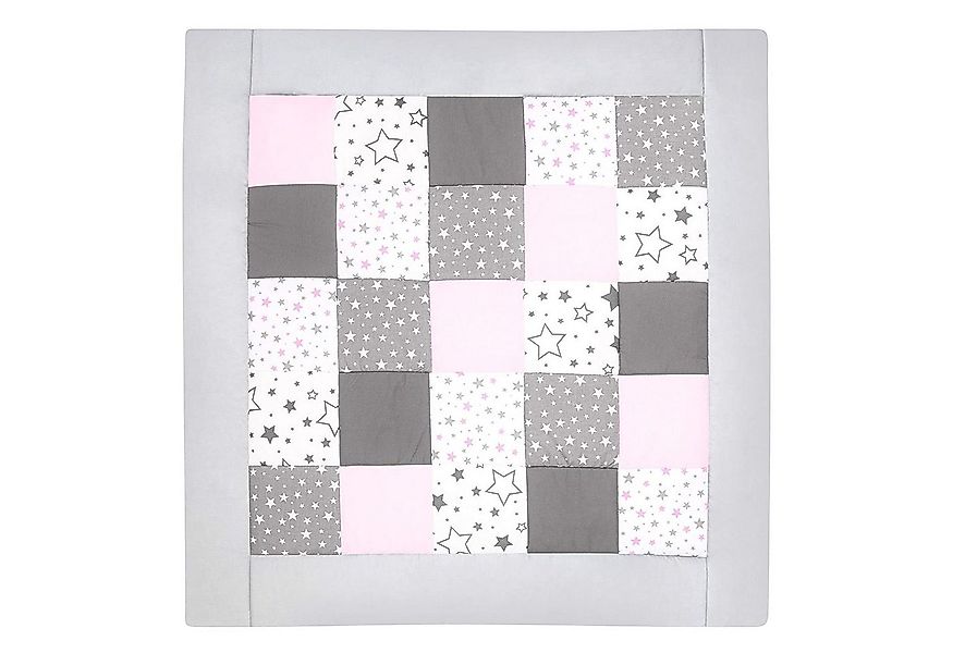 Krabbeldecke Patchworkdecke - Spieldecke -Laufgittereinlage -Decke, Amilian günstig online kaufen