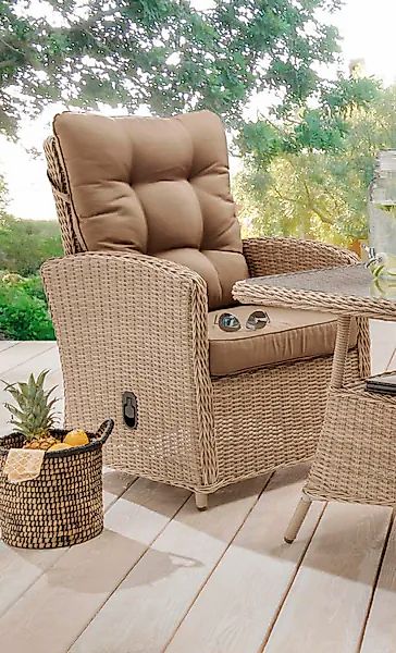 Destiny Loungesessel MERANO, Aluminium, Polyrattan, inkl. günstig online kaufen