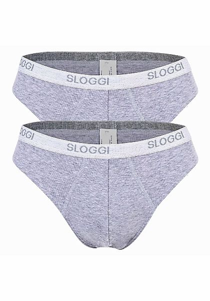 sloggi Slip "men Basic Mini 2P", (2er Pack), Mit elastischem Logobund günstig online kaufen