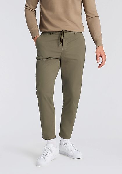 BOSS ORANGE Chinohose "tapered DS" tapered fit, elastischer Bund mit Kordel günstig online kaufen