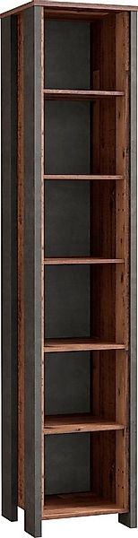 FORTE Aktenregal Clif, Bücherregal im Industriestil, Höhe 220,7 cm günstig online kaufen