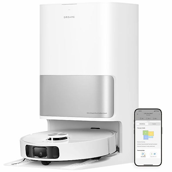 Dreame Saugroboter "mit Wischfunktion L10s Ultra Gen 2" 10000 Pa Saugleistu günstig online kaufen