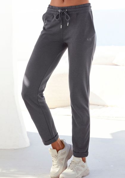 H.I.S Sweathose Schlupfhose mit kleinem Aufschlag am Saum, Loungewear günstig online kaufen