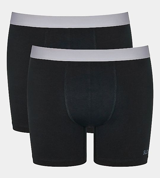 sloggi Boxer "Men GO ABC 2.0" 2er Pack, 2 tlg., längeres Bein, Baumwollmix, günstig online kaufen