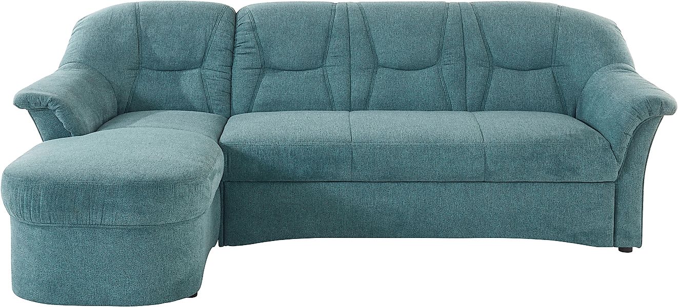 DOMO collection Ecksofa »Sarafina zeitlos und komfortabel, optional mit Fed günstig online kaufen