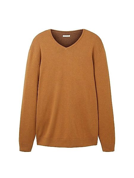 TOM TAILOR Sweatshirt Basic V-Neck Sweater günstig online kaufen