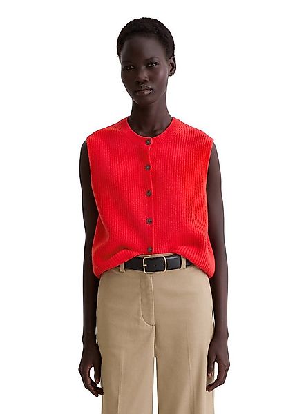 Marc O'Polo Strickweste aus weichem Merinowolle-Mix günstig online kaufen