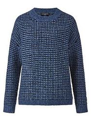 Rundhals-Pullover Fadenmeister Berlin blau günstig online kaufen