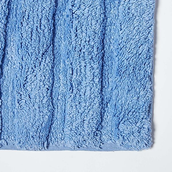 Homescapes Badematte Badematte Spa Supreme Blau, günstig online kaufen